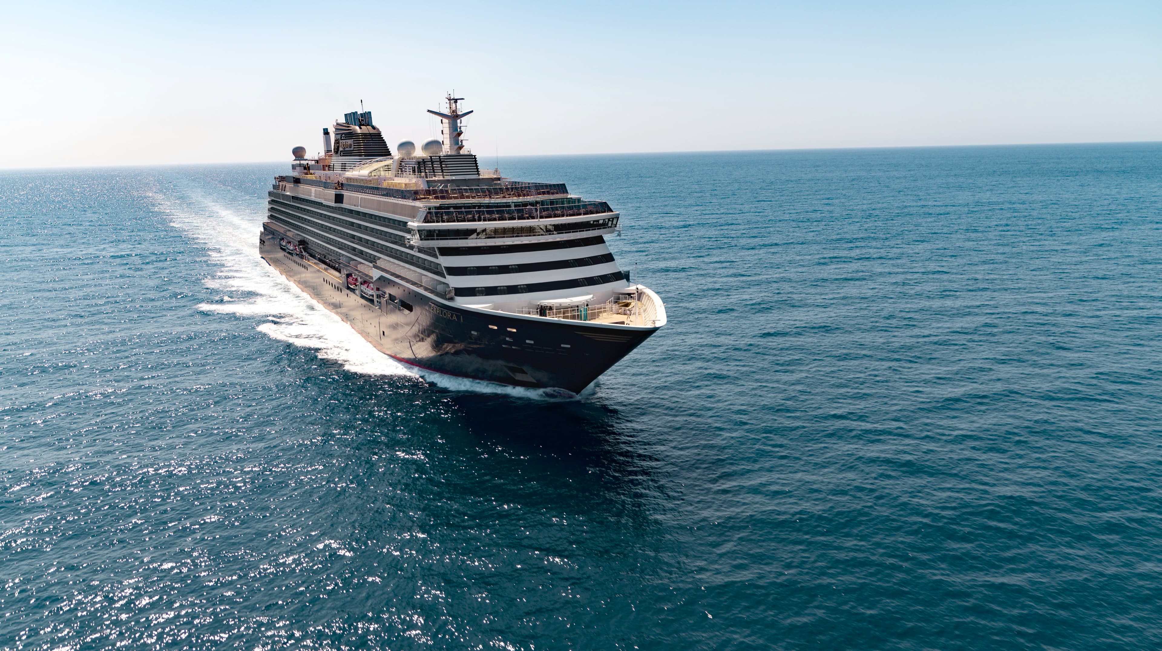 Explora Journeys cruise ship at sea
