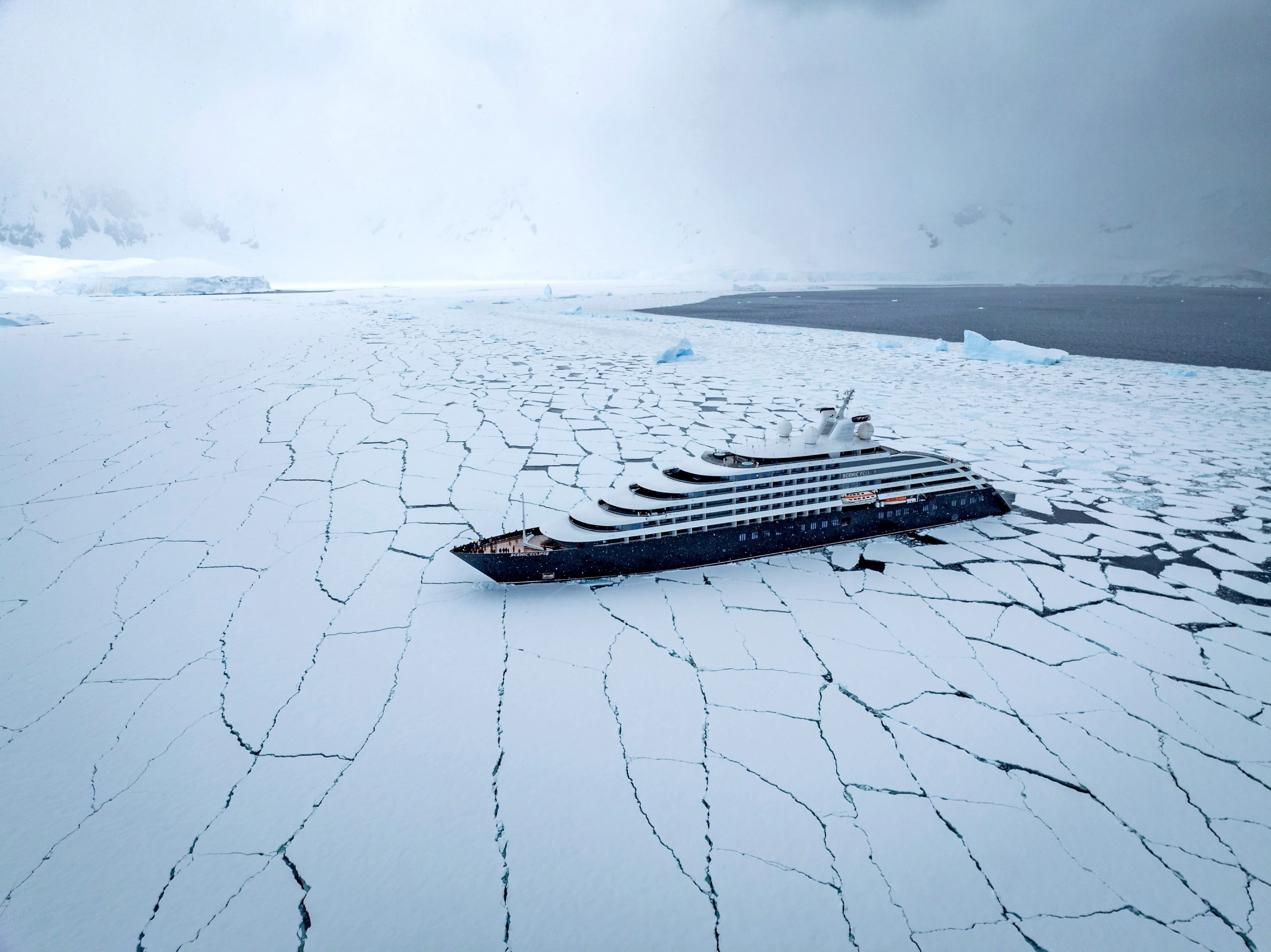 Scenic Ocean Cruises cruise ship at sea